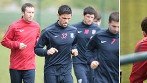 FOTO EXCLUSIV** MM s-a pregătit cot la cot cu jucătorii, sub comanda lui Olăroiu