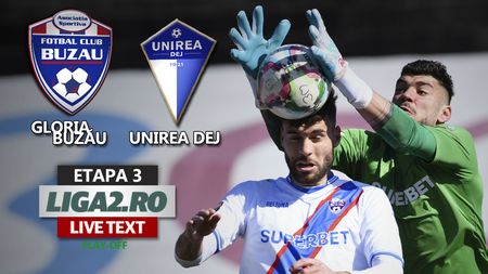 Gloria Buzău și Unirea Dej au dat-o la pace în Crâng, într-un meci cu șanse mari de gol de ambele părți. Clujenii puteau da lovitura la ultima fază