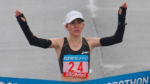 Nuța Olaru a câștigat Maratonul de la Las Vegas