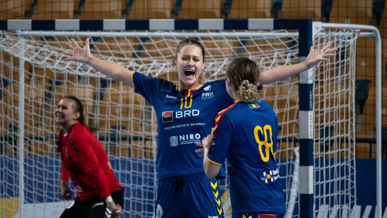 Naționala de tineret s-a calificat între cele mai bune 8 echipe la Campionatul European de handbal feminin U19