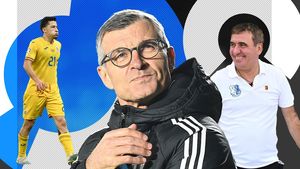 „Decența lui Sabău e o mantie care nu strălucește precum gecile rotite, dar ține de cald pentru minte și suflet prin viforul bufoneriilor mânioase”. Povestea antrenorului de la „U” Cluj, alături de cele ale lui Moruțan și Gică Hagi: cei trei eroi ai săptămânii pozitive