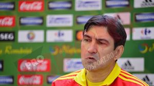 Pițurcă anunță că jucătorii sunt motivați: "Au promisă cea mai mare primă din istoria calificărilor la mondiale, dar nu se vor gândi la bani"