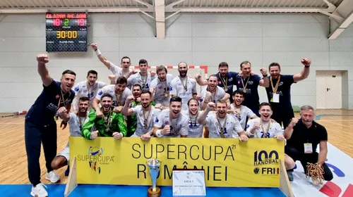 Xavier Pascual: „Constanța este o echipă mai bună decât a noastră în acest moment”. Reacții după meciul din Supercupa României, încheiat cu victoria echipei HC Dobrogea Sud