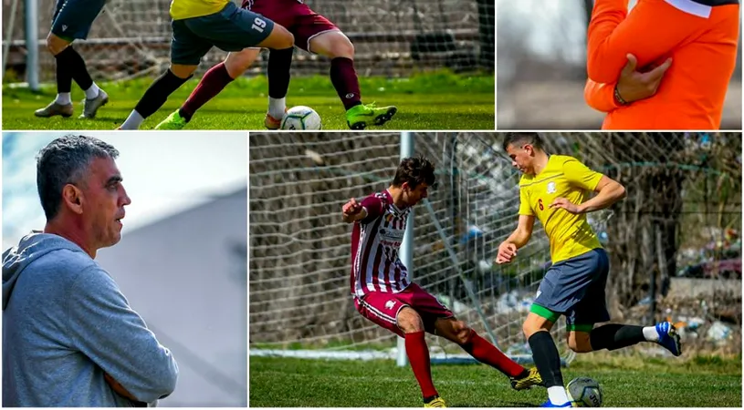 Amicalul în familie al Rapidului, câștigat la scor de băieții lui Daniel Pancu.** Giuleștenii mai au un singur jucător indisponibil pentru jocul cu CSM Reșița