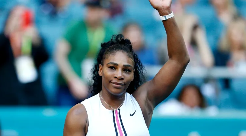 Serena Williams s-a retras de la Miami și ratează 