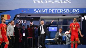 În rețeaua de metrouri din Bruxelles se poate auzi la boxe imnul echipei de fotbal a Franței