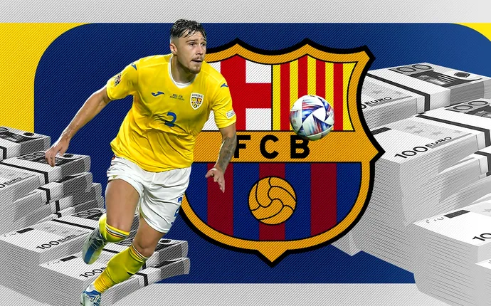 „Andrei Rațiu valorează 25 de milioane de euro”. Transferul românului la Barcelona e cât se poate de posibil. EXCLUSIV