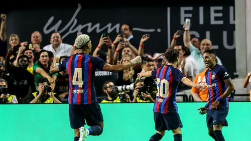 El Clasico: Barcelona a câștigat meciul cu Real Madrid. Ce a făcut Lewandowski la debut! Raphinha, gol senzațional! VIDEO
