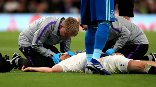 FOTO | Meci de coșmar pentru un jucător important al lui Tottenham! Medicii i-au oprit sângerarea, a revenit pe gazon, dar nu a mai putut continua partida și s-a întors singur la marginea terenului