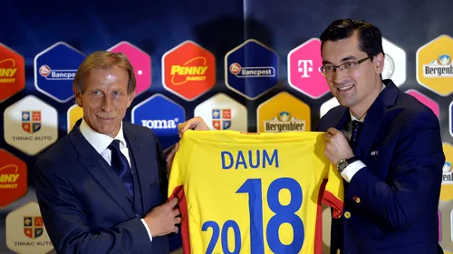 FRF vrea să-i prelungească înțelegerea lui Christoph Daum. Când ar urma să expire noul contract: „Avrem încredere în tot ce face!”