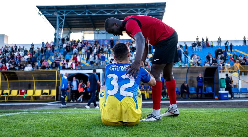 CSM Olimpia Satu Mare, una dintre marile perdante ale acestui sezon de Liga 3. A pierdut calificarea în barajul de promovare la ultima fază, pe teren propriu. ”În numele echipei și al întregului staff îmi cer scuze”