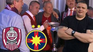 Neluțu Varga, finanțatorul lui CFR Cluj, a urmărit victoria cu FCSB alături de interlopul poreclit Mircea Nebunu! Acesta a participat și la petrecerile de titlu ale ardelenilor | EXCLUSIV
