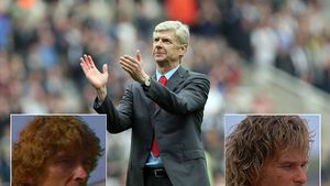 ATUNCI ȘI ACUM | Arsene Wenger, la 65 de ani. De la puștiul cu papion și sosia lui Patrick Swayze din Point Break, la antrenorul fericit în urma victoriei din Ligă cu Anderlecht 