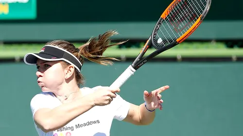 VIDEO și FOTO | Halep a efectuat primul antrenament la Indian Wells: „Sunt semne bune!” Reacția lui Darren Cahill după pauza de refacere a Simonei