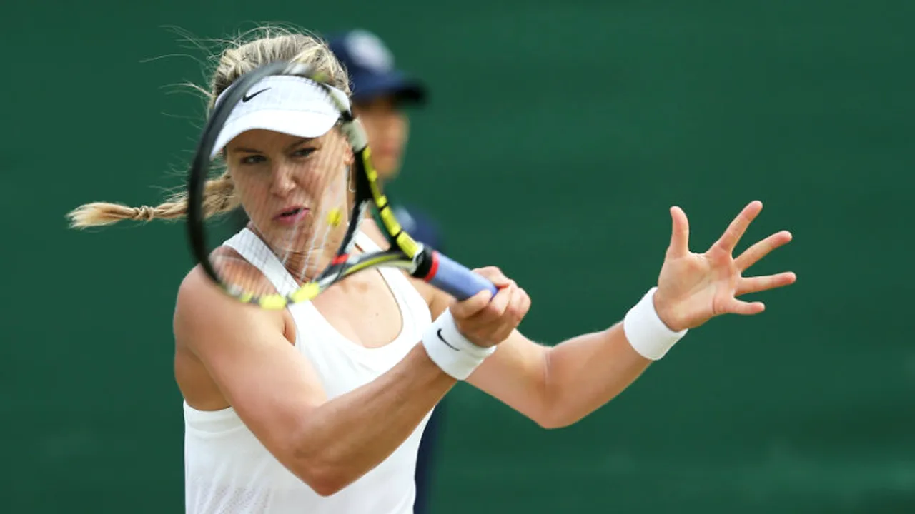 Eugenie Bouchard, eliminată în primul tur la Roland Garros