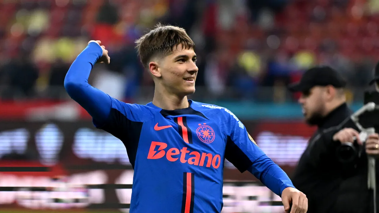 Cum s-a autointitulat puştiul Stoian, după golul marcat în FCSB – Hermannstadt