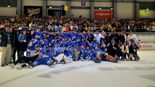 Corona Brașov a câştigat în premieră Erste <i class='ep-highlight'>Liga</i> <i class='ep-highlight'>la</i> hochei pe gheață! Românii au dat de pământ în finală cu Ferencvaros
