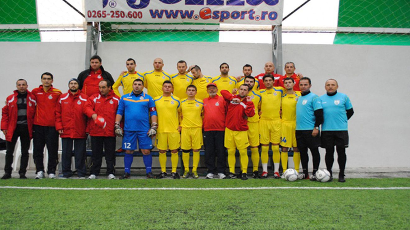 "Tricolorii",** cu gândul la un nou titlu european la minifotbal