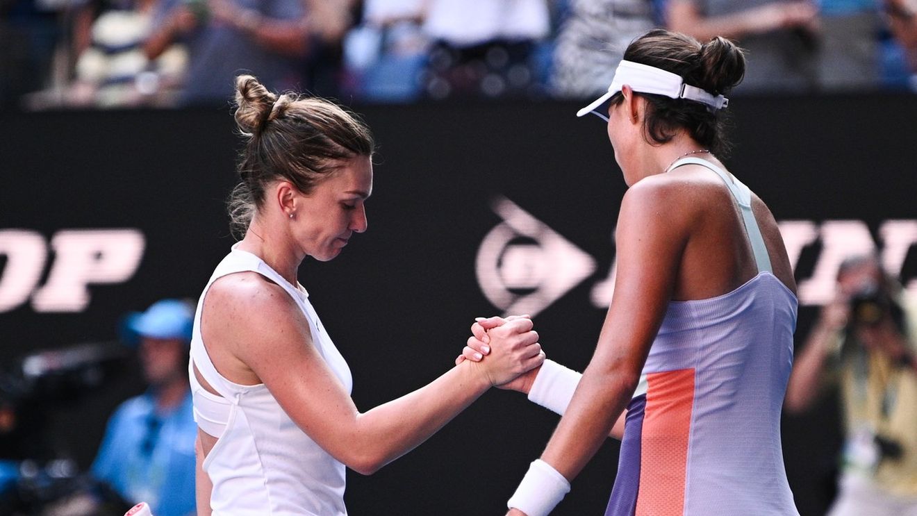 Muguruza a fost întrebată de finala Australian Open, dar s-a "trezit" vorbind tot despre Simona Halep! Ce vrea să copieze de la româncă