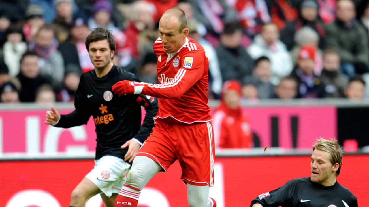 Colanții lui Robben, interziși în Bundesliga! **