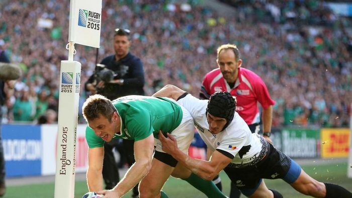 RUGBY Cupa Mondială | România - Irlanda 10-44. "Stejarii" s-au prăbușit în repriza secundă, adversarii au marcat 6 eseuri. Ovidiu Tonița a salvat onoarea naționalei pe final