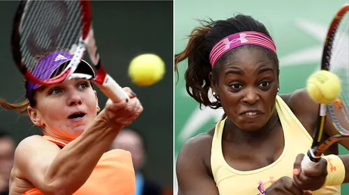 Simona Halep va juca împotriva „mini Serenei” în sferturile de finală la Miami. Cine este Sloane Stephens și care sunt marile performanțe ale americancei