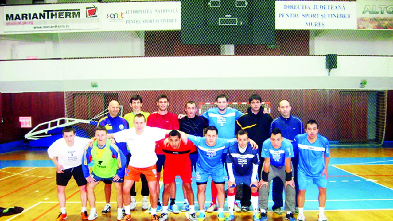 City'us Târgu Mureș, învinsă de Pescara, în grupa a treia din turul principal al UEFA Futsal Cup