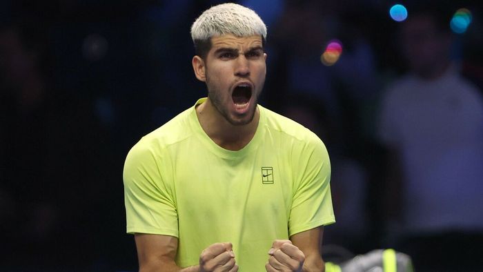 Finală de vis la Turneul Campionilor! Carlos Alcaraz a defilat în penultimul act și îi dă fiori lui Jannik Sinner