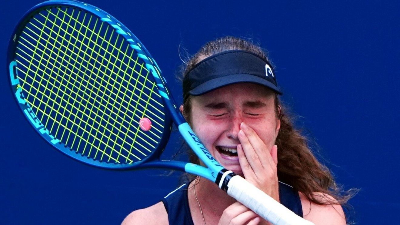 Scene neverosimile la US Open! Daria Snigur a plâns în hohote pe teren după ce victoria șocantă cu Simona Halep: „Slavă Ucrainei!" | VIDEO