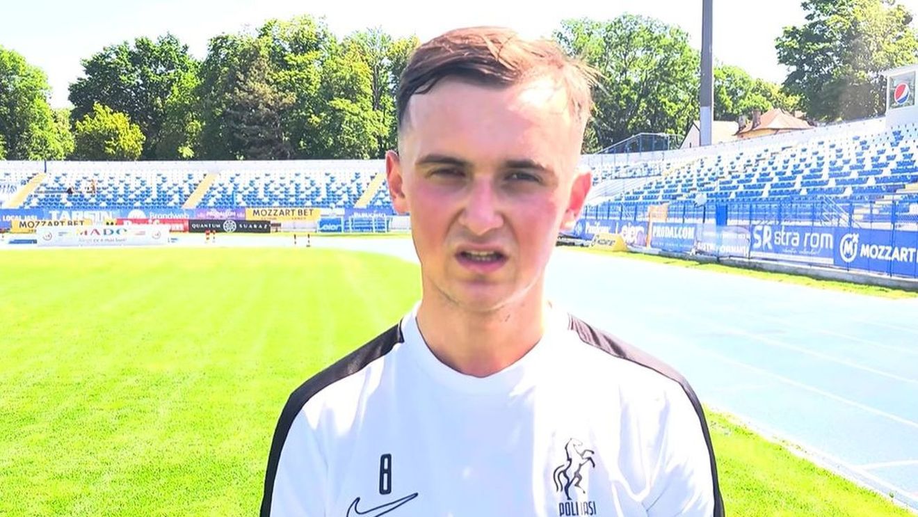 Luca Mihai a revenit pe teren după aproape două luni de la accidentarea gravă suferită în meciul cu Dinamo! „A fost o încercare foarte grea”. Mijlocașul va purta cască de protecție