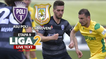 ASU Poli încurcă CS Mioveni și ajută Rapid să promoveze matematic în Liga 1. Argeșenii au asigurată prezența la barajul de promovare
