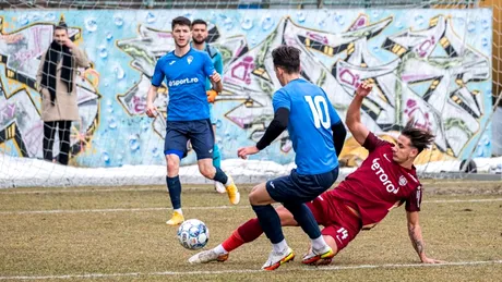 Unirea Dej a pierdut la scor amicalul cu campioana CFR Cluj. Echipa lui Dragoș Militaru a fost condusă la limită după prima repriză