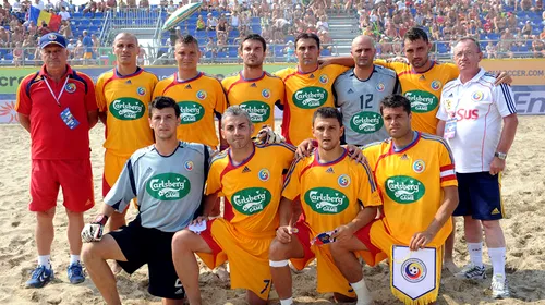 Naționala de fotbal pe plajă a României a ratat calificarea la Cupa Mondială din 2015