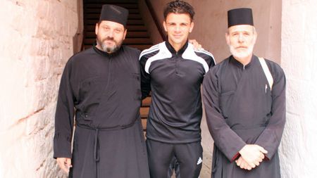 FOTO EXCLUSIV**  Valentin Iliev, între fotbal și credință: pelerinajul la Muntele Athos!