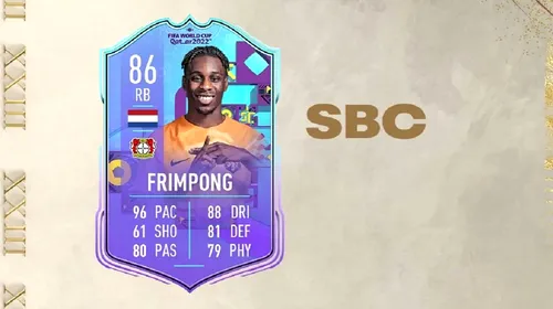 Jeremie Frimpong în FIFA 23! Fundașul a primit o super-viteză din partea EA Sports