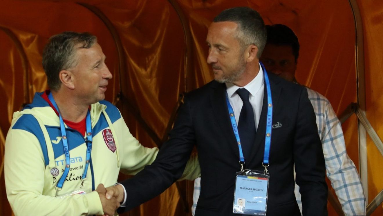 A început derby-ul! Dan Petrescu, înainte de FCSB - CFR: „Cei de acolo nu au presiune. Nu numai la meciul acesta, în general”. Cea mai mare frică pentru „Bursuc”