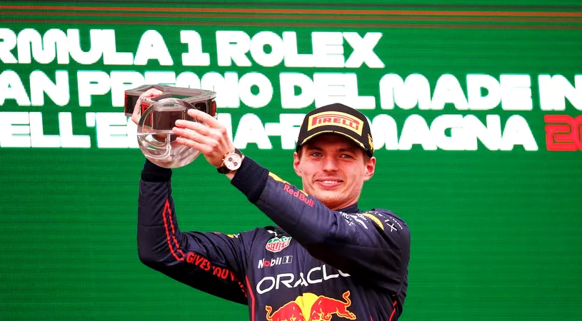 Max Verstappen, victorie uriașă în Marele Premiu de Formula 1 al regiunii Emilia-Romagna. Accident serios pentru Charles Leclerc. Ce a făcut Lewis Hamilton