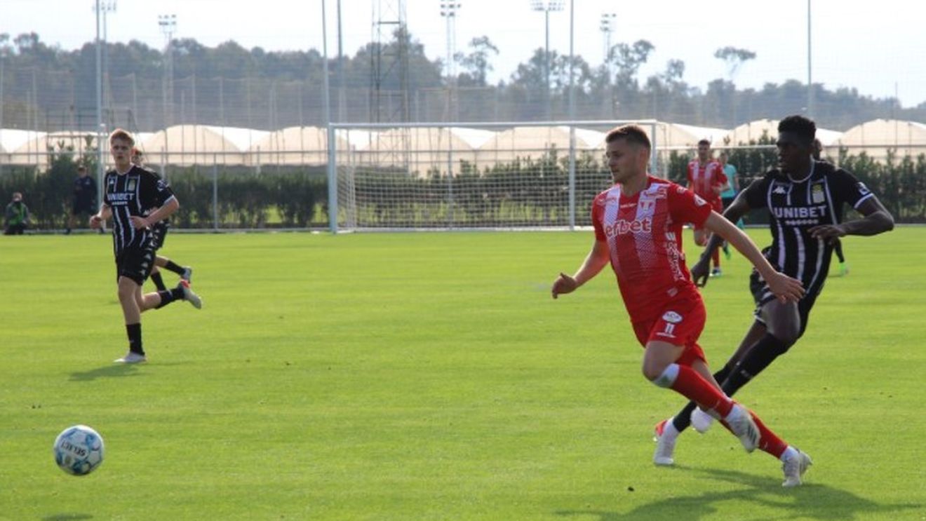 Gafe peste gafe în primul amical al iernii: UTA - Sporting Charleroi 1-4