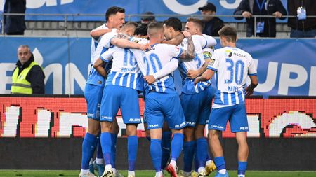Universitatea Craiova - U Cluj 5-0, Live Text Online, în etapa 9 din play-off-ul Superligii. Nsimba ratează, din nou, singur cu portarul