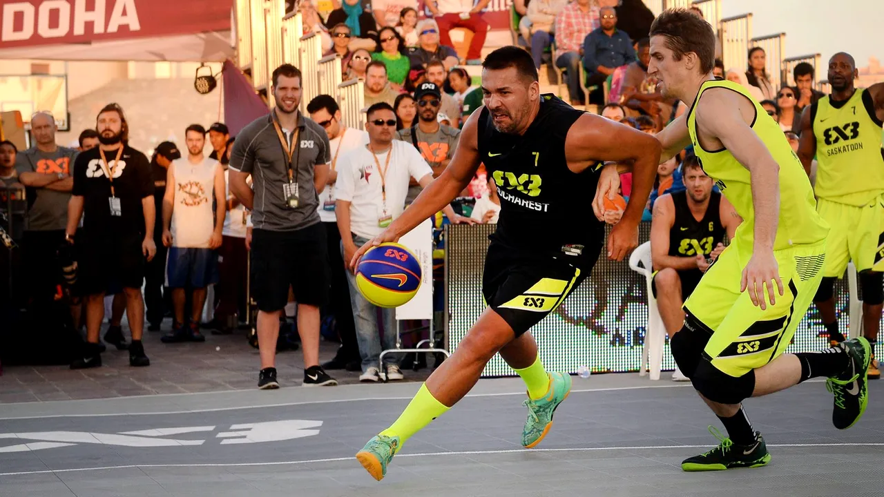 Românii, locul patru în duelul stelelor baschetului 3x3