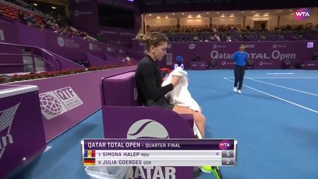 VIDEO | Simona Halep a făcut din nou spectacol! Lovitura care a blocat-o pe adversara sa de la Doha