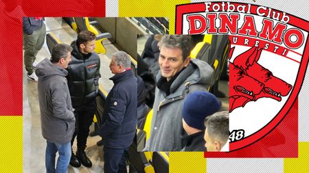 Acționarii lui Dinamo, ședința durerii, în ger, imediat după meciul cu FCSB. Cine este omul de afaceri care a devenit tot mai implicat în discuțiile interne?. FOTO&VIDEO EXCLUSIV