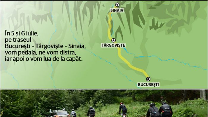 ProSport te invită la a doua ediție a evenimentului "ProSport Cu Bicicleta La Munte", în perioada 5-6 iulie