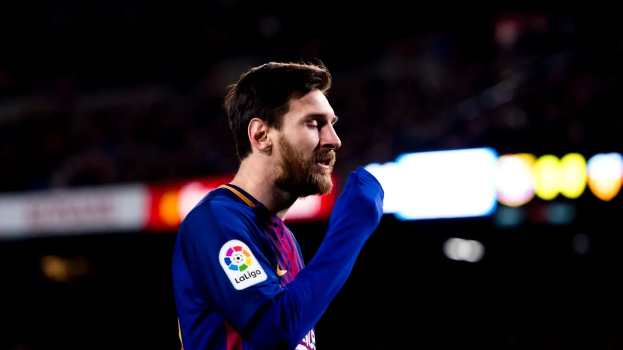 Messi, OUT din lotul Barcelonei pentru meciul cu Malaga. Starul argentinian a făcut 