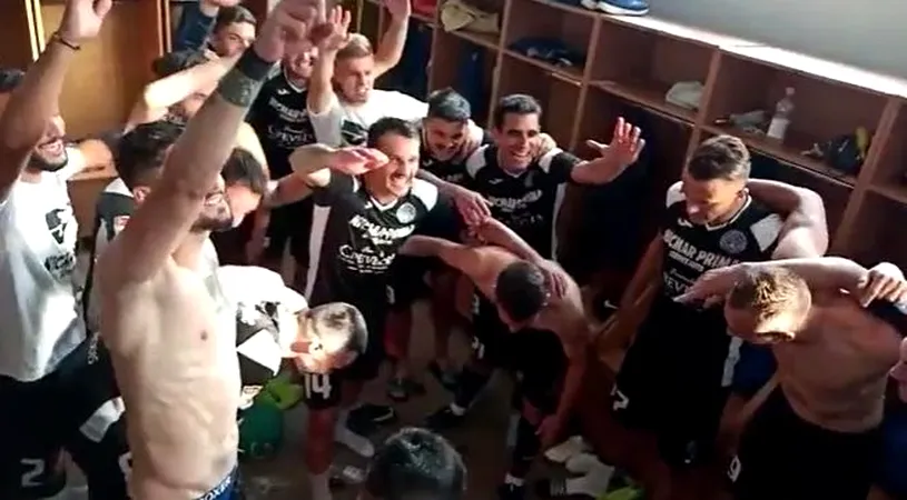 Academica Clinceni, petrecere în vestiar după trei victorii consecutive în Liga 1! Unde-s măștile, băieți? :) | VIDEO