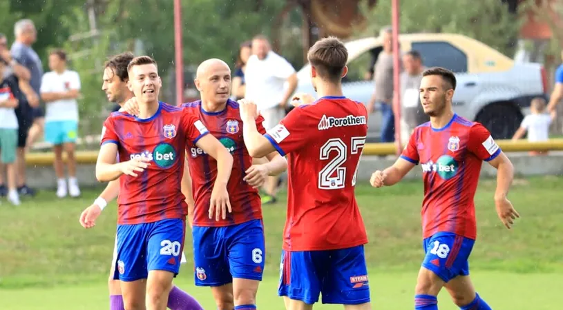 Steaua, victorie importantă! A învins Campionii FC Argeș într-un amical în care Daniel Oprița a testat mai mulți jucători