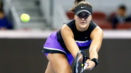 Bianca Andreescu revine pe terenul de tenis după un an și două luni: „Am avut timp și pentru viața personală”