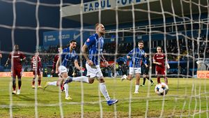 Anunțul lui Denis Alibec după Farul - Rapid 3-1: „Termin benzina în minutul 60”. Ce spune Ișfan despre șansele la play-off
