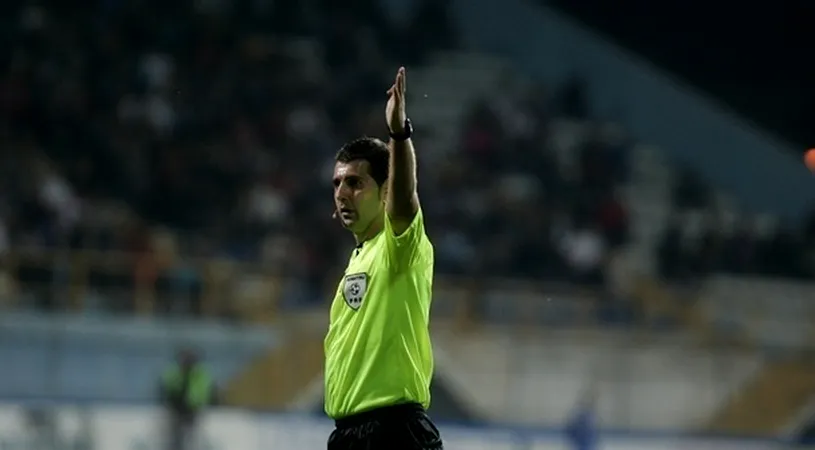 Robert Dumitru arbitrează Vaslui - Rapid