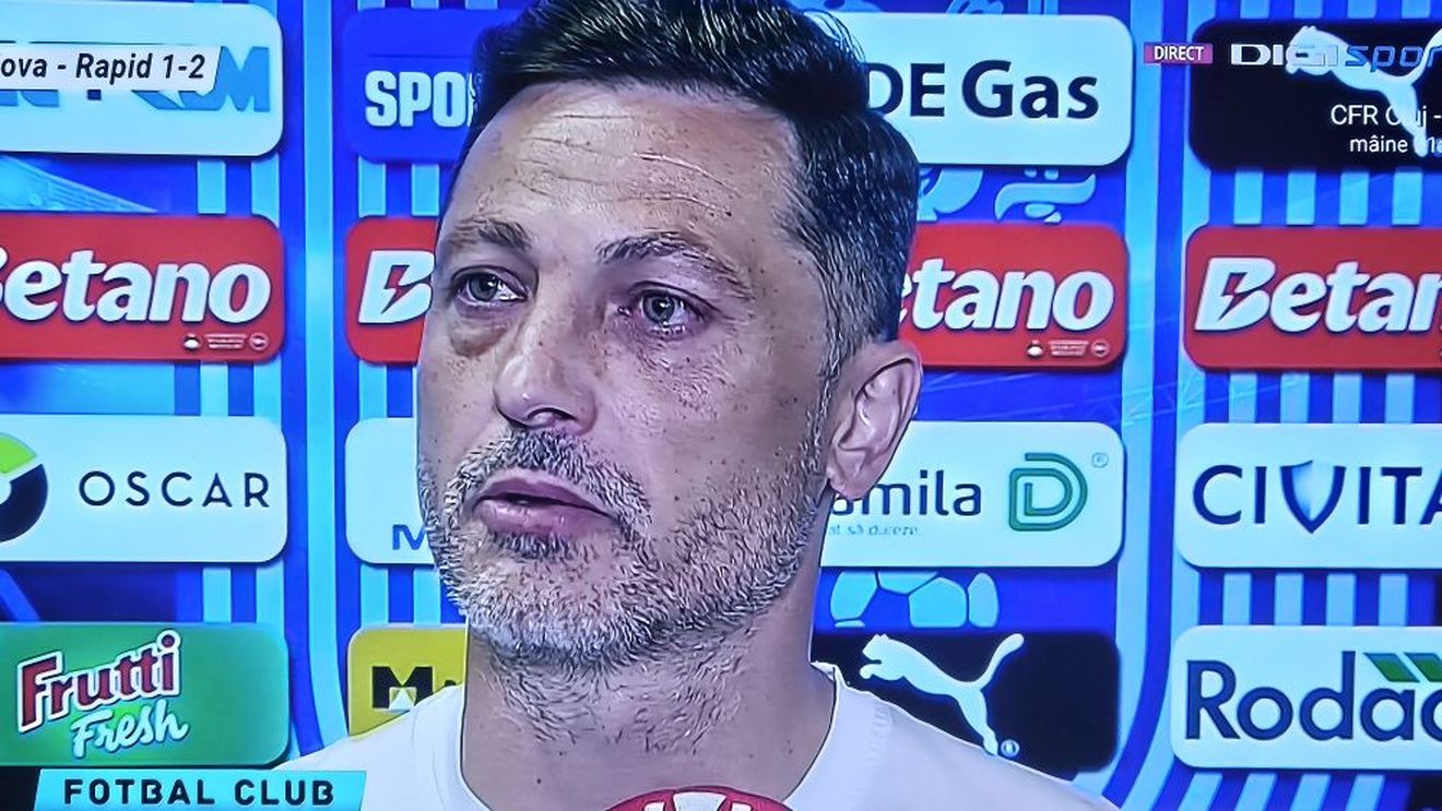 Imagini cutremurătoare! Mirel Rădoi a început să plângă în timpul interviului TV: „Umilința asta am mai simțit-o cu Haaland”